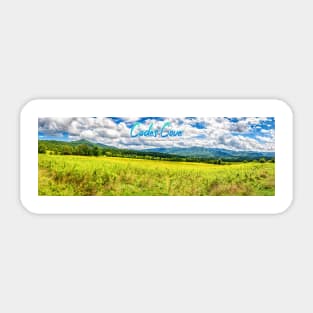 Cades Cove Great Smoky Mountains National Park Sticker